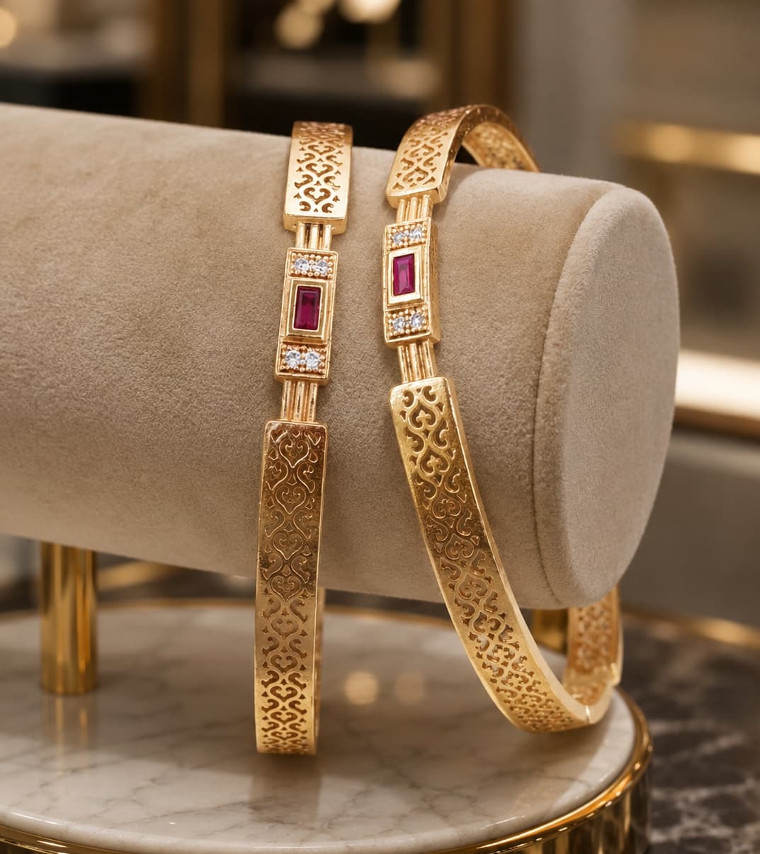 Gold Daily Wear Bangles