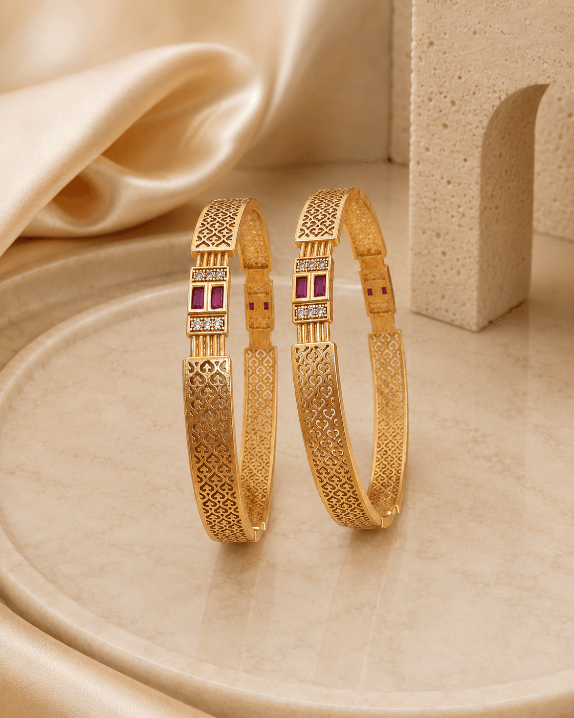 "Spun from gold, shaped by tradition, worn with pride."